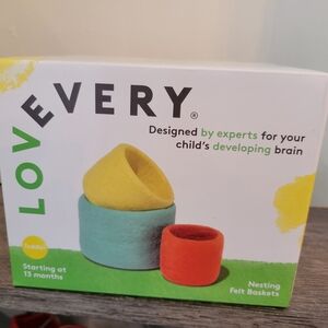 Lovevery Nesting Felt Baskets